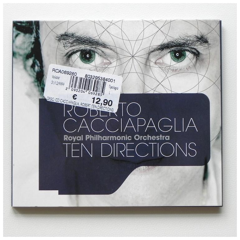 Ten Directions / Roberto Cacciapaglia / Royal Philharmonic Orchestra  --  CD  - Made in EU by SONY - Glance 803295384001 - OPEN CD