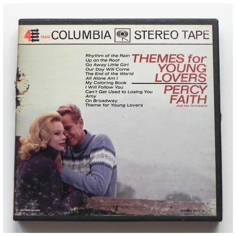 Themes for Young Lovers  / Percy Faith and his Orchestra / COLUMBIA / CQ 567 - Nastro Magnetico Registrato su bobina da 18 cm - 19 cm/sec - 4 tracce - Originale - OFFERTA 