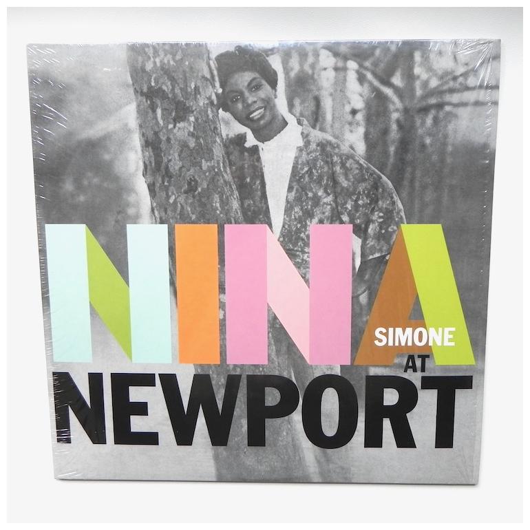 Nina Simone at Newport / Nina Simone  --  LP 33 rpm  140 gr. - Made in Europe - DOL - DOL821 - OPEN LP