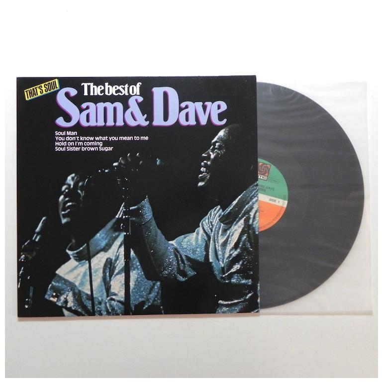 The Best Of Sam & Dave / Sam & Dave  --  LP 33 giri  - Made in Germany - ATLANTIC RECORDS - LP APERTO 