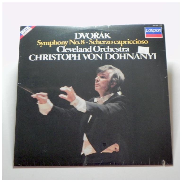 Dvorak SYMPHONY NO.8 - Scherzo Capriccioso / Cleveland Orchestra - C. Von Dohnanyi   --   LP 33 Giri - DECCA - SIGILLATO