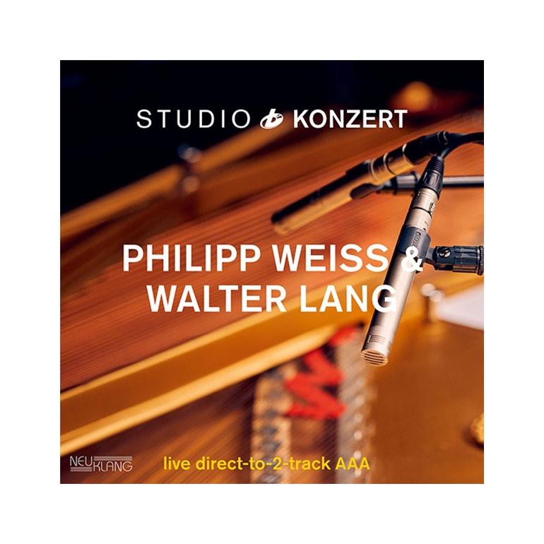 Phil­ipp Weiss and Wal­ter Lang - Studio Konzert  --  LP 33 rpm 180 gr. Made in Germany - Studio Bauer-Neuklang - Limited and numbered edition - SEALED