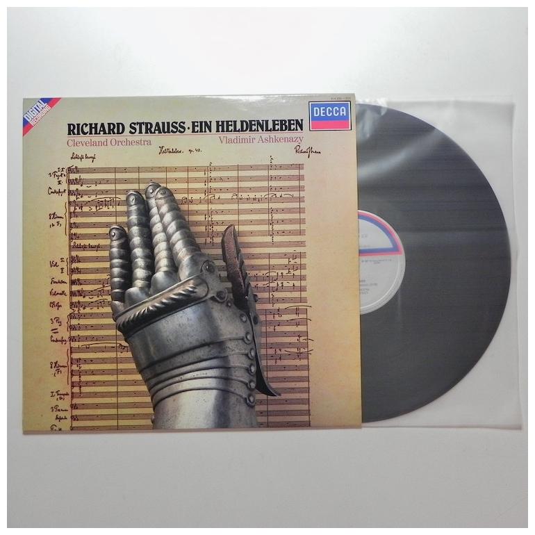 R. Strauss EIN HELDENLEBEN / Cleveland Orchestra - V. Ashkenazy   --   LP 33 Giri - Made in Holland - DECCA - LP APERTO