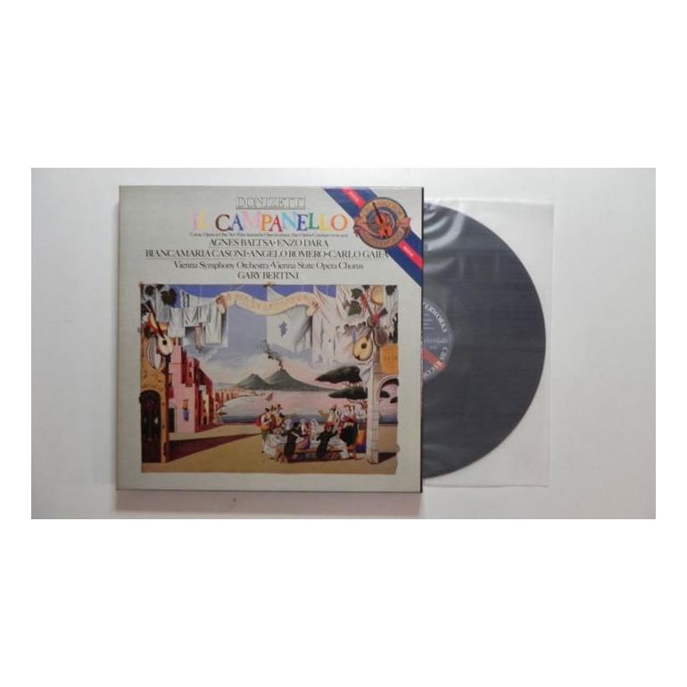 Donizetti IL CAMPANELLO / Vienna Symphony Orchestra - Gary Bertini-- BOX con 1 LP 33 giri - CBS - BOX APERTO 