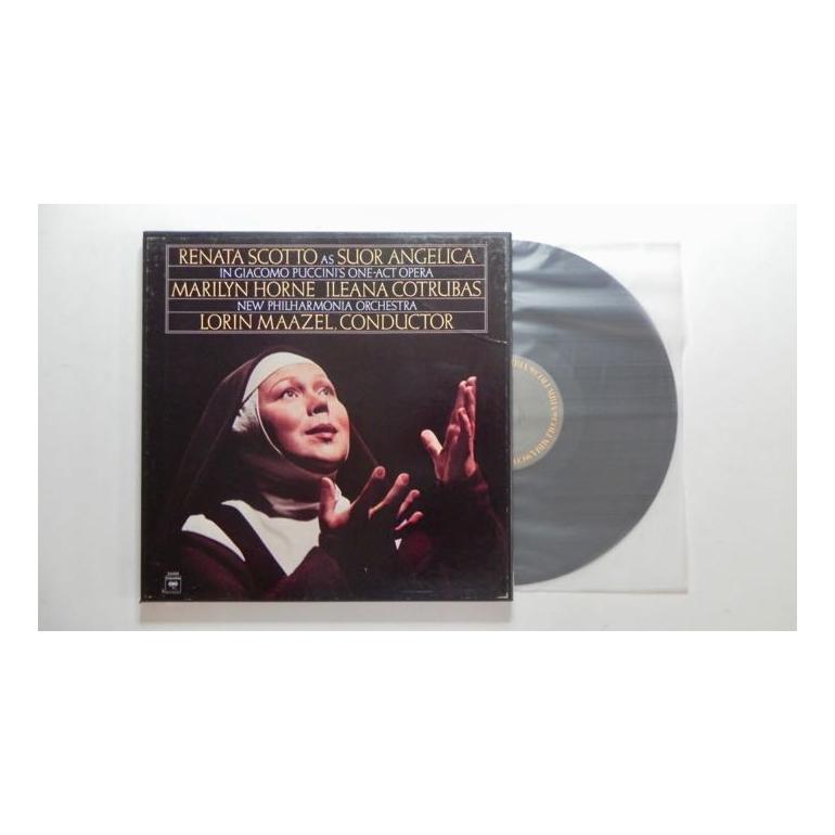 Puccini SUOR ANGELICA / New Philharmonia Orchestra - Lorin Maazel -- BOX con 1 LP 33 giri - COLUMBIA - BOX APERTO 