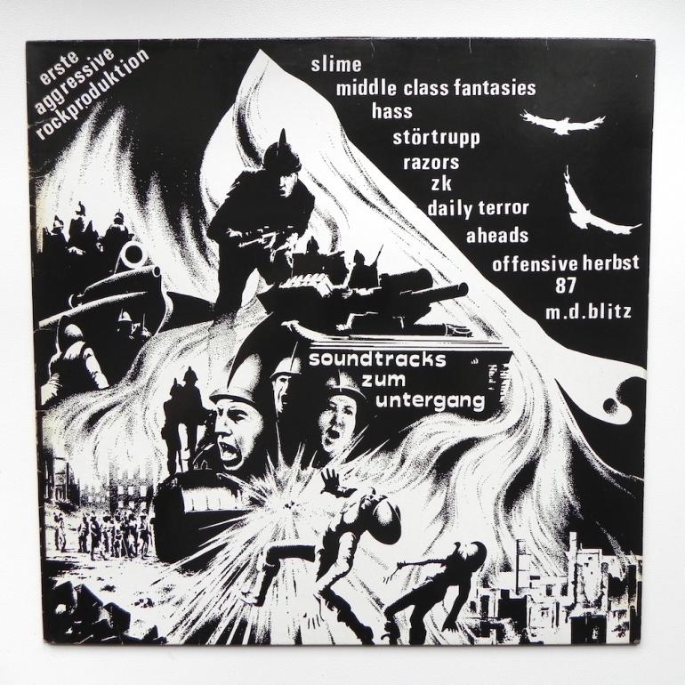 Soundtracks Zum Untergang / Various Artists  --  LP 33 rpm - Made in GERMANY 1981 - Aggressive Rockproduktionen &#8206; - AG1 - FIRST PRESSING - OPEN LP