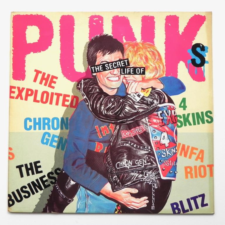 The Secret Life of Punk / Various Artists  --   LP 33 rpm  - Made in HOLLAND 1982 - ROADRUNNER RECORDS  - RR 9944 - OPEN LP