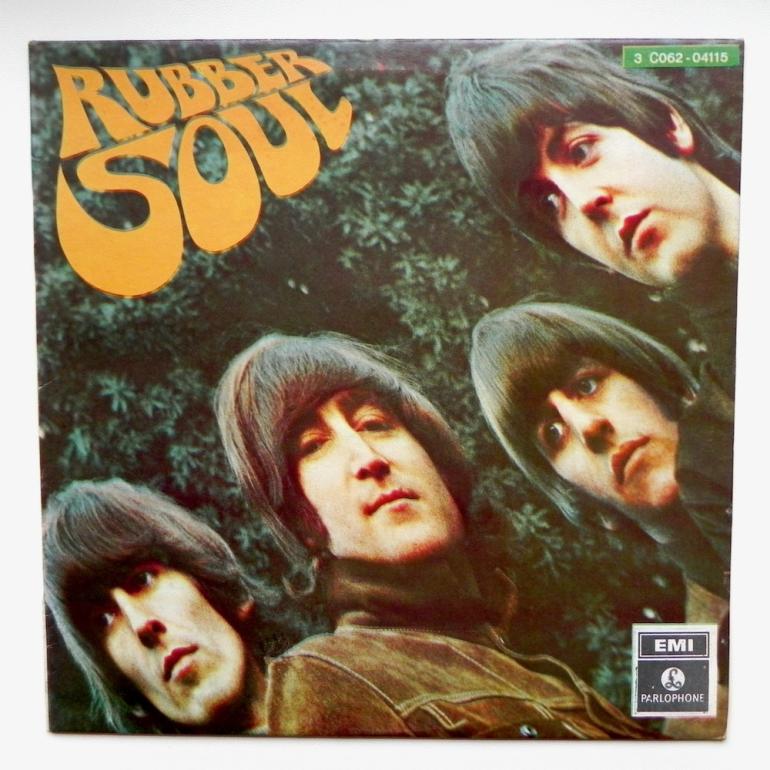 Rubber Soul / The Beatles  --   LP 33 rpm  - Made in ITALY 1970  - EMI/PARLOPHONE  RECORDS - 3C 062-04115 - OPEN LP
