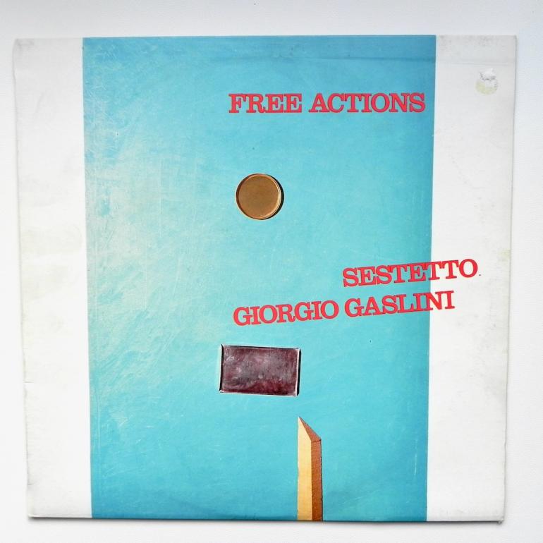 Free Actions / Sestetto Giorgio Gaslini  --  LP 33 rpm - Made in Italy 1977 - DISCHI DELLA QUERCIA - Q 28003 - OPEN LP