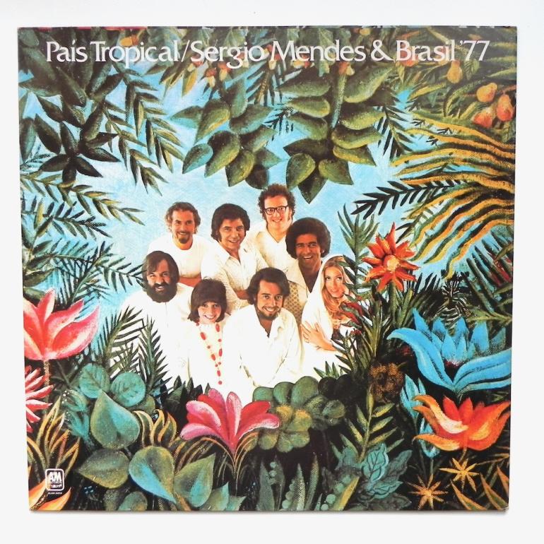 Pais Tropical  / Sergio Mendes & Brasil 77  --  LP 33 rpm - Made in ITALY  1971 - A&M RECORDS - SLAM 64315 -  OPEN LP