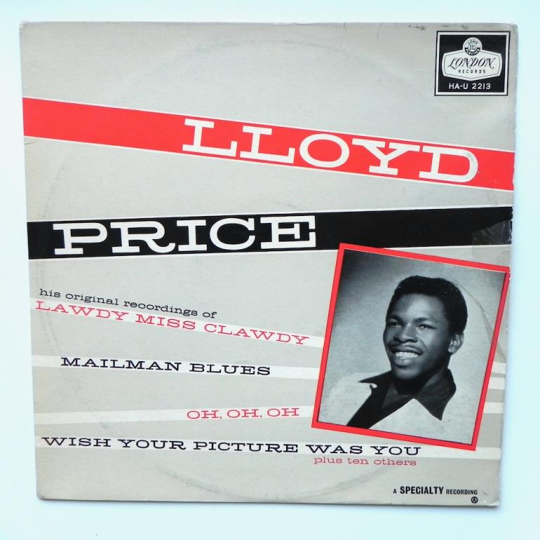 Lawdy Miss Clawdy (and more...) / Lloyd Price  --  LP 33 rpm - Made in UK 1959 - LONDON RECORDS - HA-U 2213 - OPEN LP - RARE original pressing