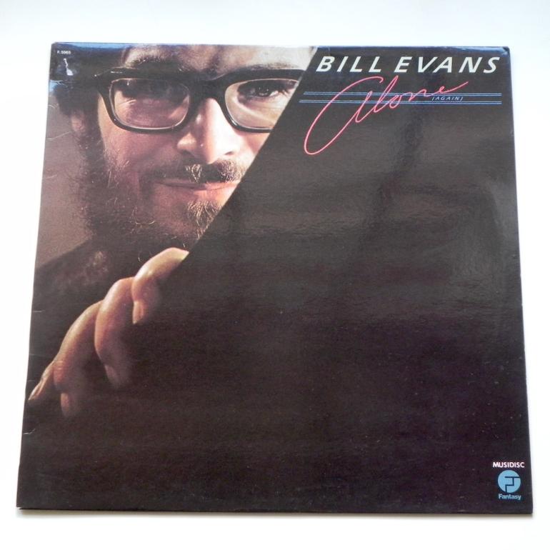 Alone (Again) / Bill Evans  --  LP 33 rpm - Made in France 1977 - FANTASY RECORDS -  F .5965 - OPEN LP