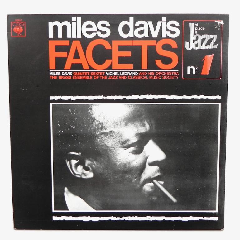 Facets  Vol 1  /  Miles Davis   --   LP 33 rpm - Made in Italy 1967 - CBS RECORDS  - CBS 62637 - OPEN LP