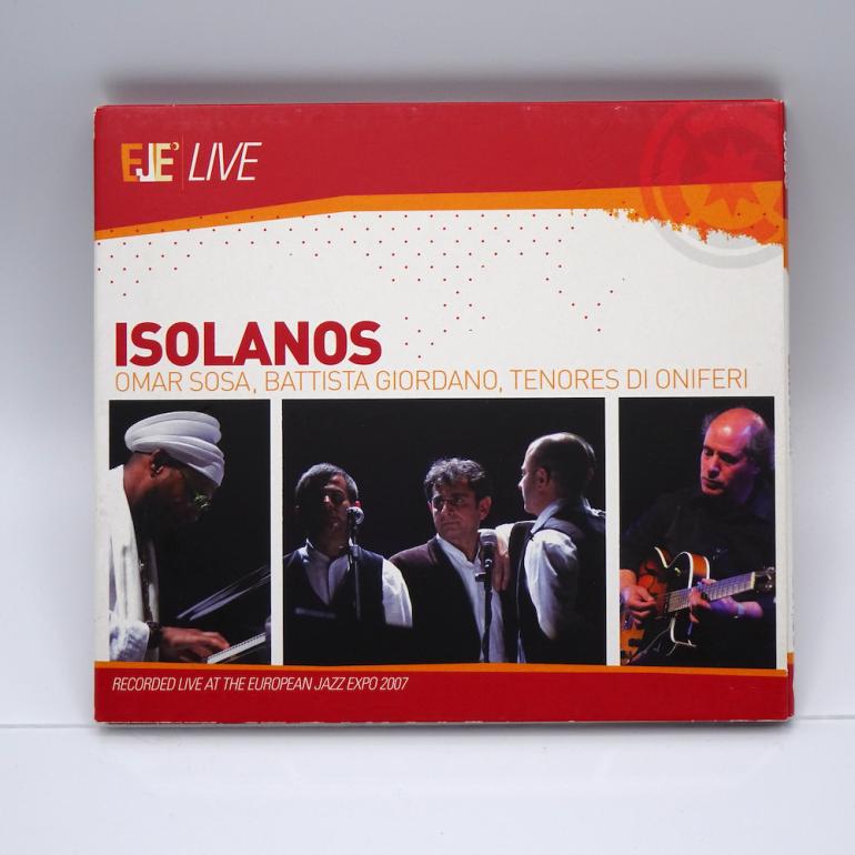 Isolanos (Live) / O. Sosa - B. Giordano - T. di Oniferi  --   CD - Made in Italy 2008 - SARDCD0007 -  CD APERTO