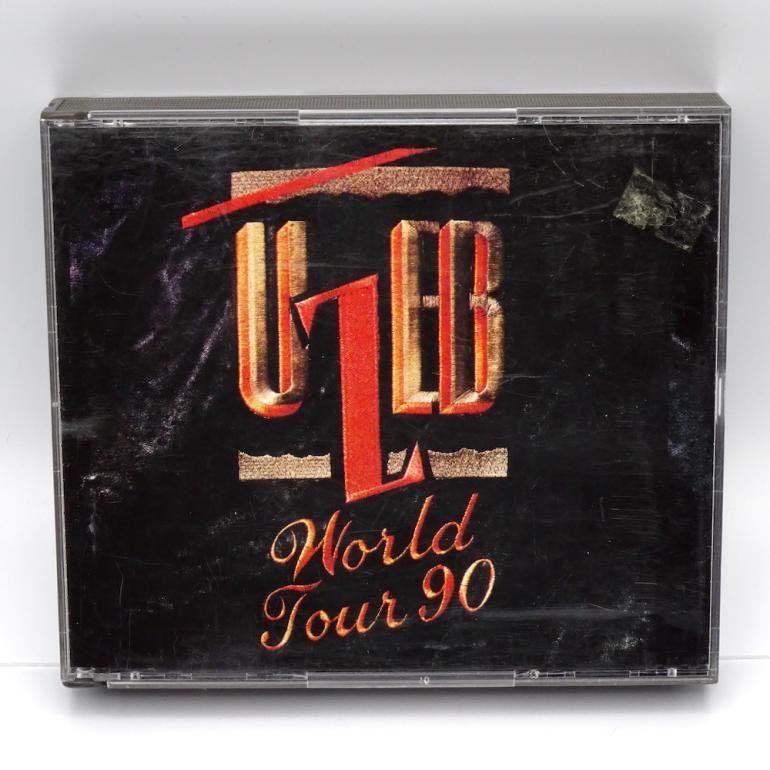 World Tour 90 / Uzeb   --  Double CD - Made in FRANCE 1990 - CREAM RECORDS - CR 220-2 - OPEN CD