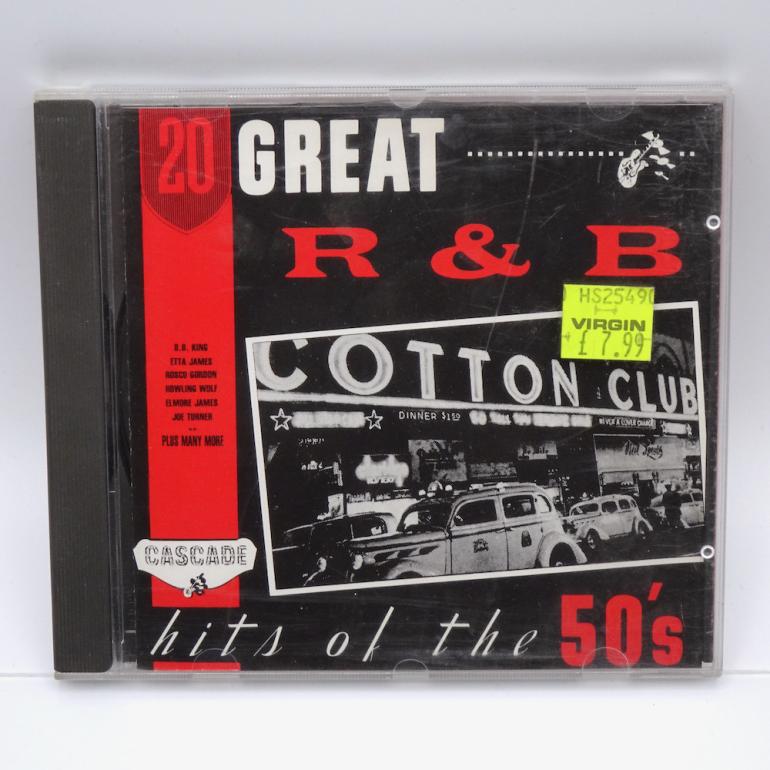 20 Great R & B Hits of the 50's / Artisti Vari  --   CD - Made in EUROPE 1988 - CASCADE - CDROP 1001 - CD APERTO
