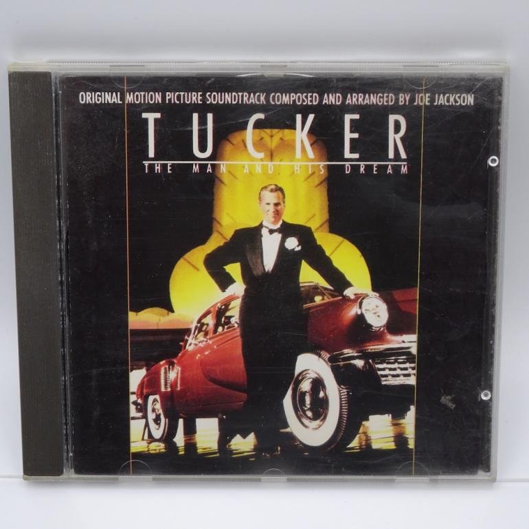 Joe Jackson "Tucker the Man and his Dream" - The original Motion Picture Soundtrack / Joe Jackson  --    CD - Made in EUROPE 1988 - A&M - 393917-2- CD APERTO