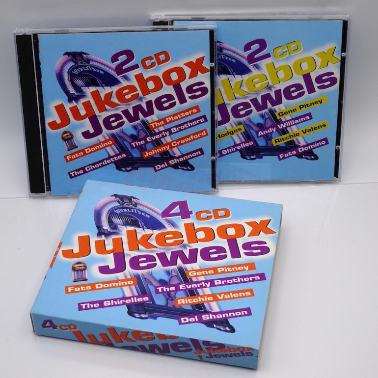 Jubox Jewels / Artisti Vari  --  4 CD - Made in EUROPE 1998 - DISKY - HR 852502  -  CD APERTO