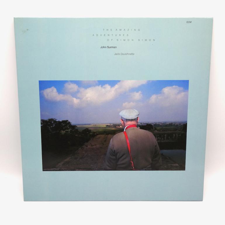 The Amazing Adventures of Simon Simon / John Surman   --  LP 33 rpm - Made in GERMANY 1981 - ECM RECORDS - ECM 1193 -  OPEN LP