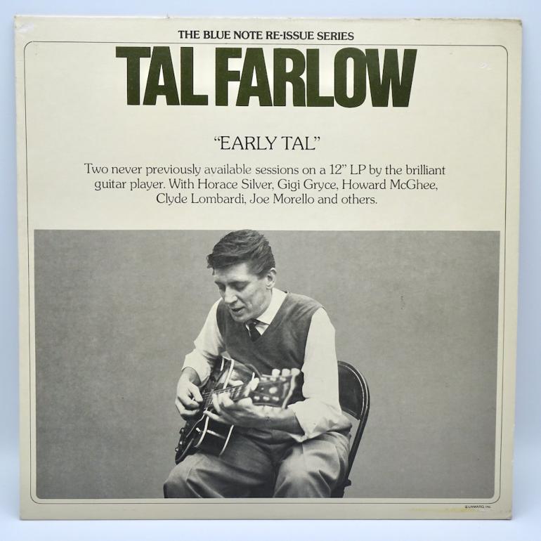 Early Tal / Tal Farlow   --  LP 33 rpm - Made in FRANCE 1983  - BLUE NOTE RECORDS  - BNP 25104 - OPEN LP